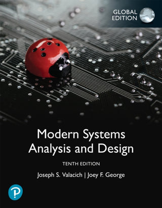 Cover image for 9781292468518 - Modern Systems Analysis and Design, Global Edition