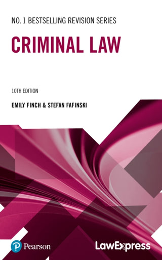 Cover image for 9781292470375 - Law Express: Criminal Law