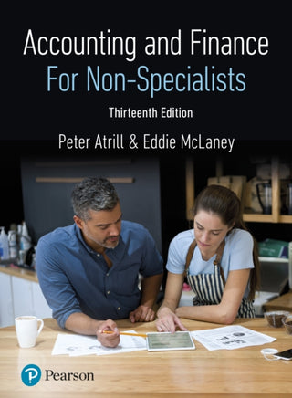 Cover image for 9781292470603 - Accounting and Finance for Non-Specialists + MyLab Accounting (Package)