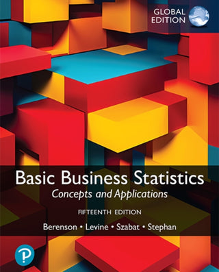 Cover image for 9781292480725 - Basic Business Statistics -- Global Edition