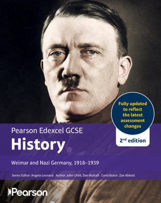 Cover image for 9781292489360 - Pearson Edexcel GCSE (9-1) History Weimar and Nazi Germany, 1918-1939 2nd edition