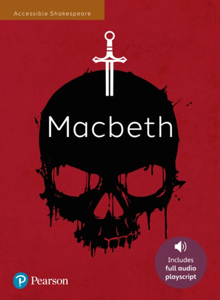 Cover image for 9781292729367 - Macbeth: Accessible Shakespeare (playscript and audio)