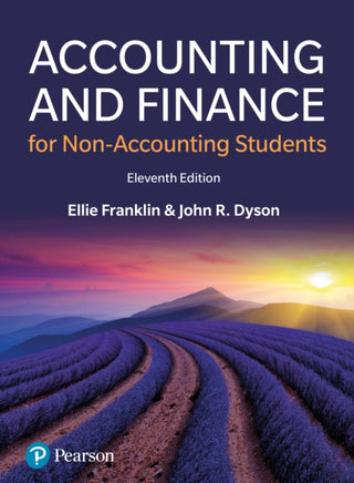 Cover image for 9781292735993 - Accounting and Finance for Non-Accounting Students