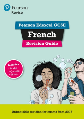 Cover image for 9781292739700 - Pearson Revise Edexcel GCSE French Revision Guide incl. audio, quiz & video - for 2026, 2027 exams