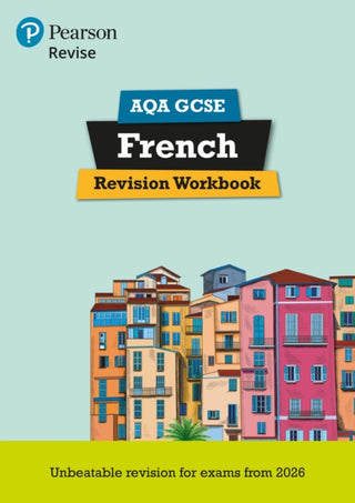 Cover image for 9781292739755 - Pearson Revise AQA GCSE French Revision Workbook - for 2026, 2027 exams