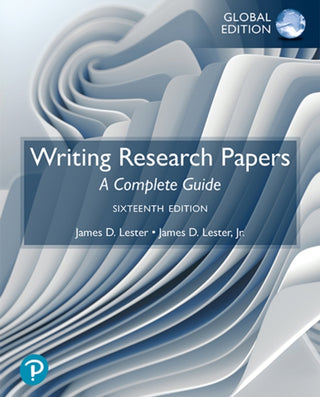 Cover image for 9781292742649 - Writing Research Papers: A Complete Guide, Global Edition