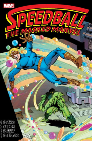 Cover image for 9781302918767 - Speedball: The Masked Marvel