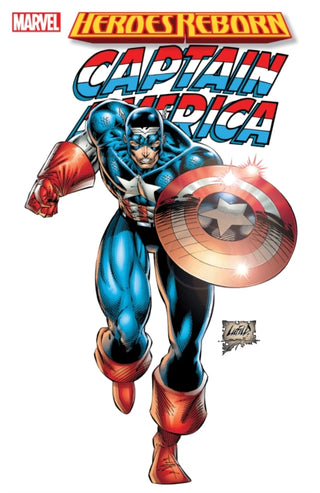 Cover image for 9781302923457 - Heroes Reborn: Captain America