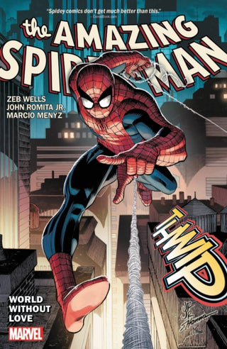 Cover image for 9781302932725 - Amazing Spider-Man By Wells & Romita Jr. Vol. 1: World Without Love