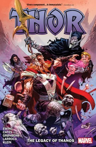 Cover image for 9781302932756 - Thor by Donny Cates Vol. 5: The Legacy of Thanos