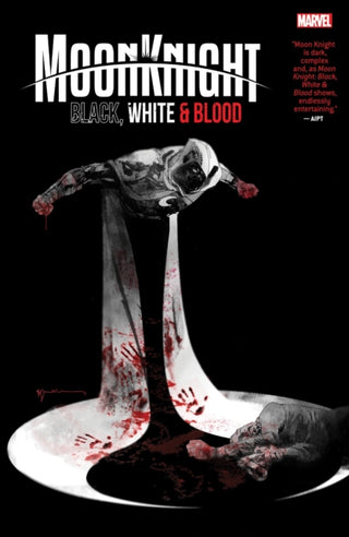 Cover image for 9781302946050 - Moon Knight: Black, White & Blood