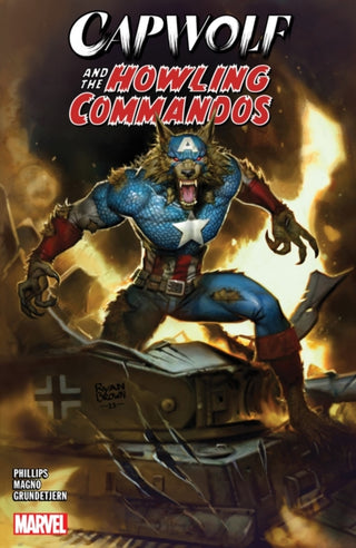 Cover image for 9781302947194 - Capwolf & The Howling Commandos