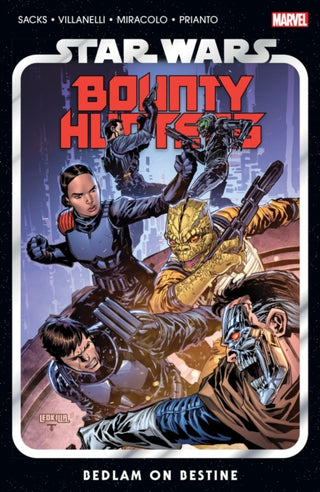 Cover image for 9781302948016 - Star Wars: Bounty Hunters Vol. 6 - Bedlam On Bestine