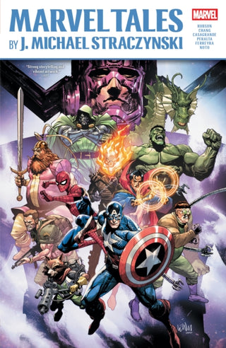Cover image for 9781302948139 - Marvel Tales by J. Michael Straczynski