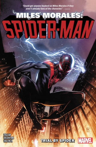 Cover image for 9781302948528 - Miles Morales: Spider-Man By Cody Ziglar Vol. 1 - Trial By Spider