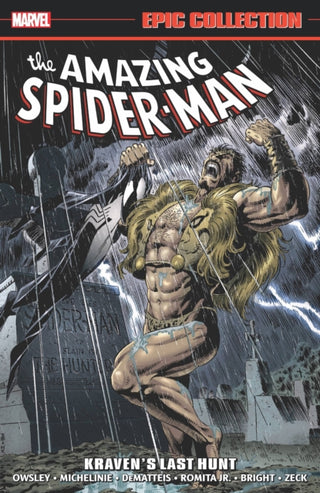 Cover image for 9781302950330 - Amazing Spider-Man Epic Collection: Kraven's Last Hunt [New Printing]