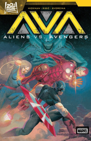 Cover image for 9781302952006 - Aliens Vs. Avengers