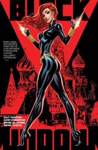 Cover image for 9781302952662 - Black Widow by Kelly Thompson