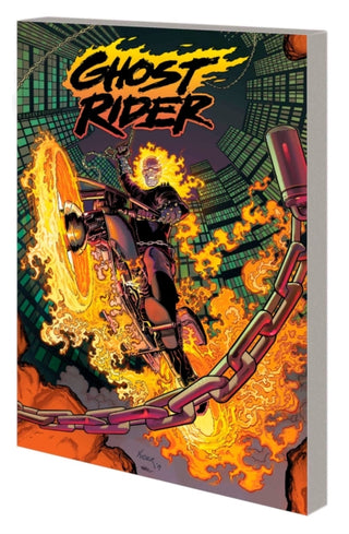 Cover image for 9781302953317 - Ghost Rider by Ed Brisson