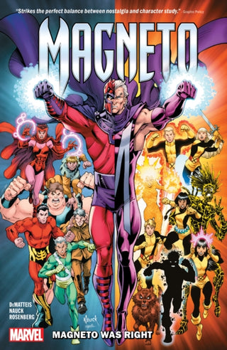 Cover image for 9781302954215 - Magneto: Magneto Was Right