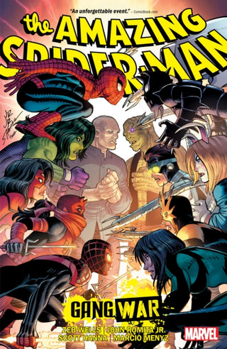 Cover image for 9781302954604 - Amazing Spider-Man by Zeb Wells Vol. 9: Gang War