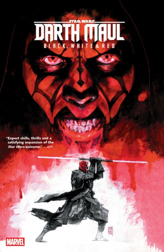 Cover image for 9781302954949 - Star Wars: Darth Maul - Black, White & Red