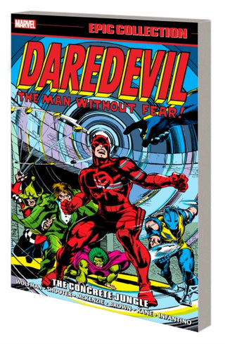 Cover image for 9781302955175 - Daredevil Epic Collection: The Concrete Jungle