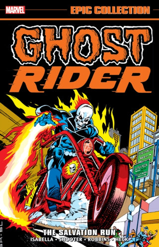 Cover image for 9781302955496 - Ghost Rider Epic Collection: The Salvation Run