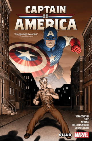 Cover image for 9781302955670 - Captain America by J. Michael Straczynski Vol. 1: Stand