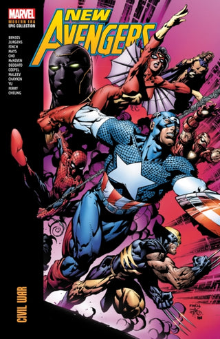 Cover image for 9781302955816 - New Avengers Modern Era Epic Collection: Civil War