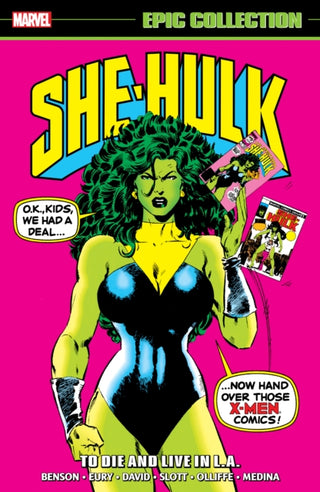 Cover image for 9781302956691 - She-Hulk Epic Collection: To Die And Live In L.A.