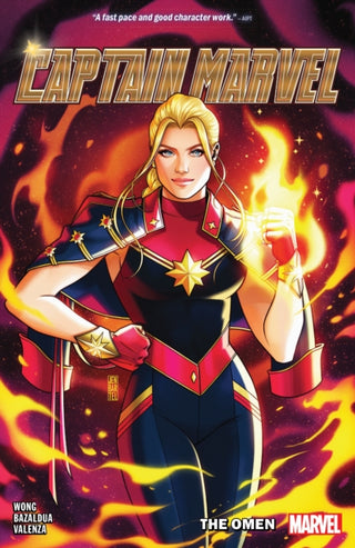 Cover image for 9781302957056 - Captain Marvel by Alyssa Wong Vol. 1: The Omen