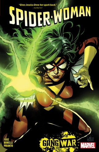 Cover image for 9781302957131 - Spider-Woman by Steve Foxe Vol.1: Gang War