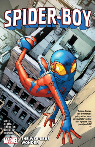 Cover image for 9781302957155 - Spider-Boy Vol. 1: The Web-Less Wonder