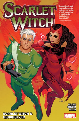 Cover image for 9781302957469 - Scarlet Witch by Steve Orlando Vol. 3: Scarlet Witch & Quicksilver