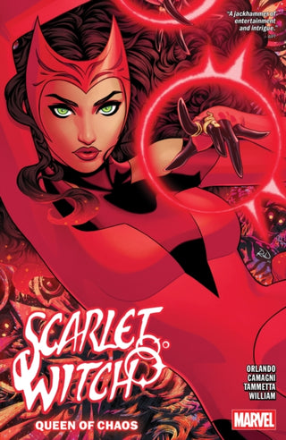 Cover image for 9781302957476 - Scarlet Witch by Steve Orlando Vol. 4: Queen of Chaos