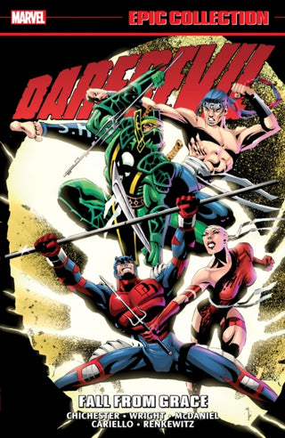 Cover image for 9781302957872 - Daredevil Epic Collection: Fall From Grace [New Printing]