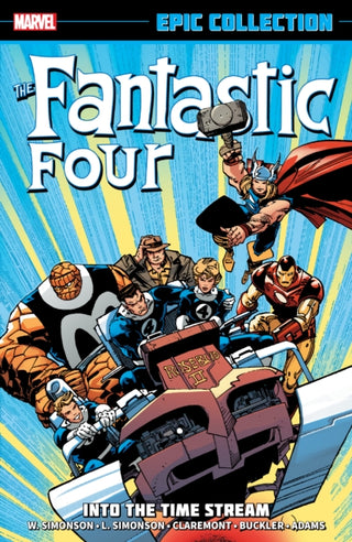 Cover image for 9781302957896 - Fantastic Four Epic Collection: Into The Time Stream (New Printing)