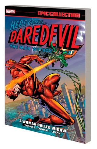 Cover image for 9781302957933 - Daredevil Epic Collection: A Woman Called Widow (New Printing)