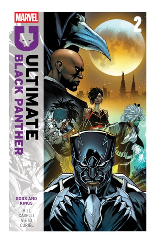 Cover image for 9781302958237 - Ultimate Black Panther by Bryan Hill Vol. 2: Gods and Kings