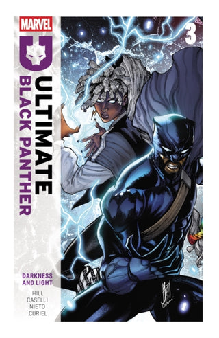 Cover image for 9781302958244 - Ultimate Black Panther by Bryan Hill Vol. 3: Darkess and Light