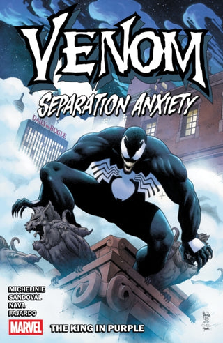 Cover image for 9781302958381 - Venom: Separation Anxiety - The King In Purple