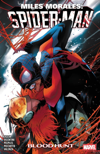 Cover image for 9781302958459 - Miles Morales: Spider-Man by Cody Ziglar Vol. 5 - Blood Hunt