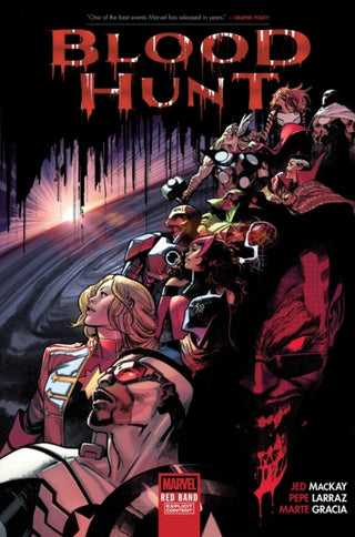 Cover image for 9781302958534 - Blood Hunt: Red Band