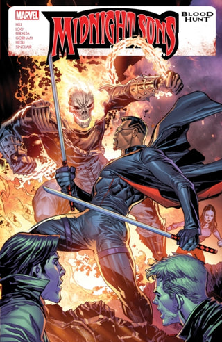 Cover image for 9781302958626 - Midnight Sons: Blood Hunt