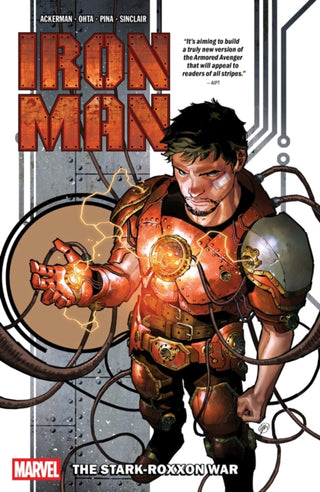 Cover image for 9781302958817 - Iron Man Vol. 1: The Stark-Roxxon War