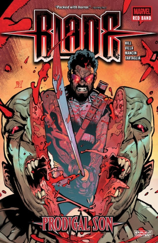 Cover image for 9781302959234 - Blade: Red Band - Prodigal Son
