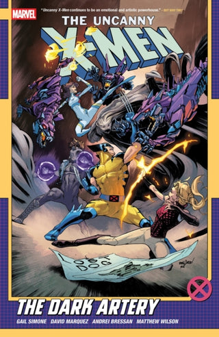 Cover image for 9781302959302 - Uncanny X-Men by Gail Simone Vol. 2: The Dark Atery