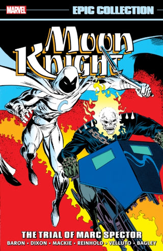 Cover image for 9781302959593 - Moon Knight Epic Collection: The Trial of Marc Spector