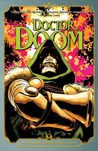 Cover image for 9781302959975 - Doctor Doom by Cantwell & Larroca